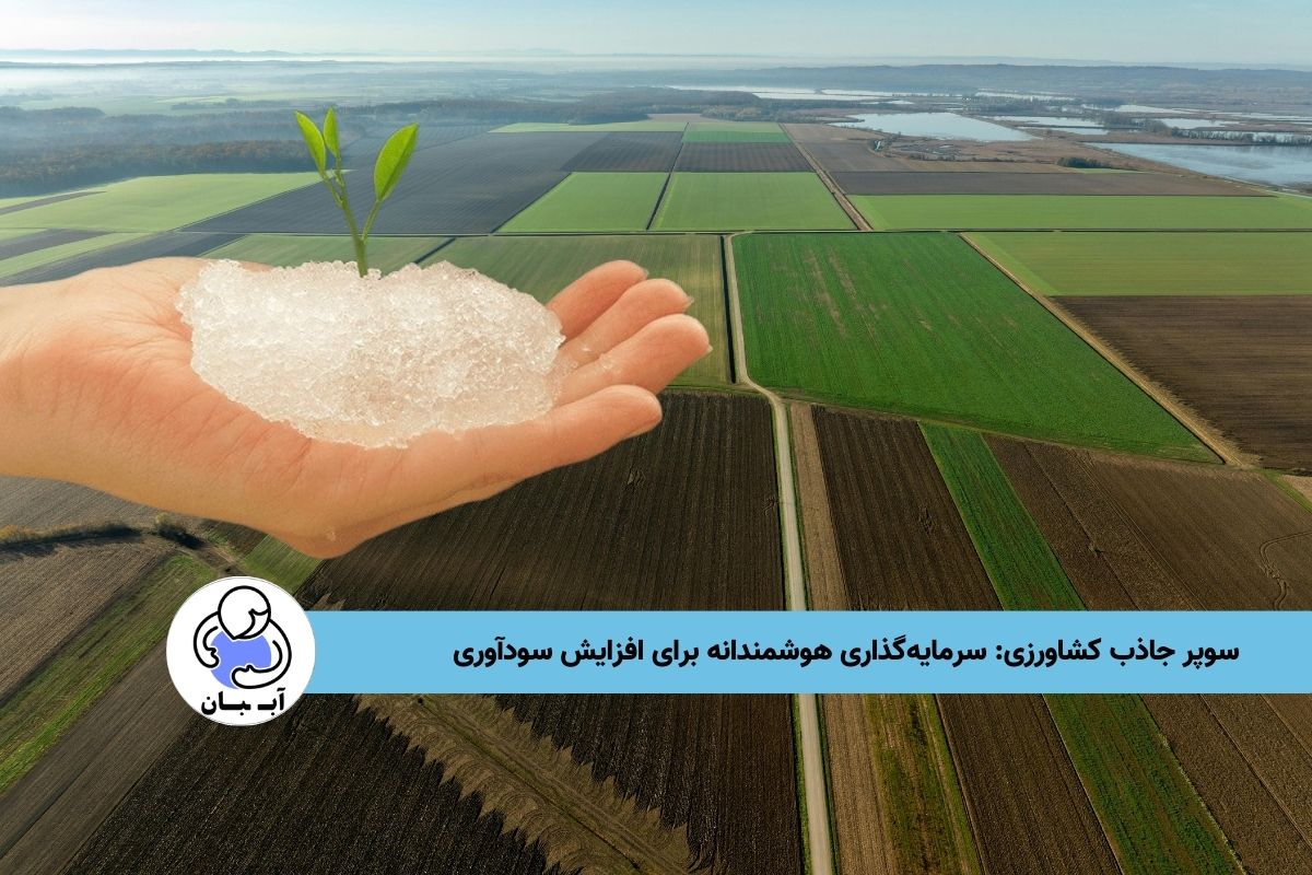 سوپر جاذب کشاورزی: سرمایه‌گذاری هوشمندانه برای افزایش سودآوری